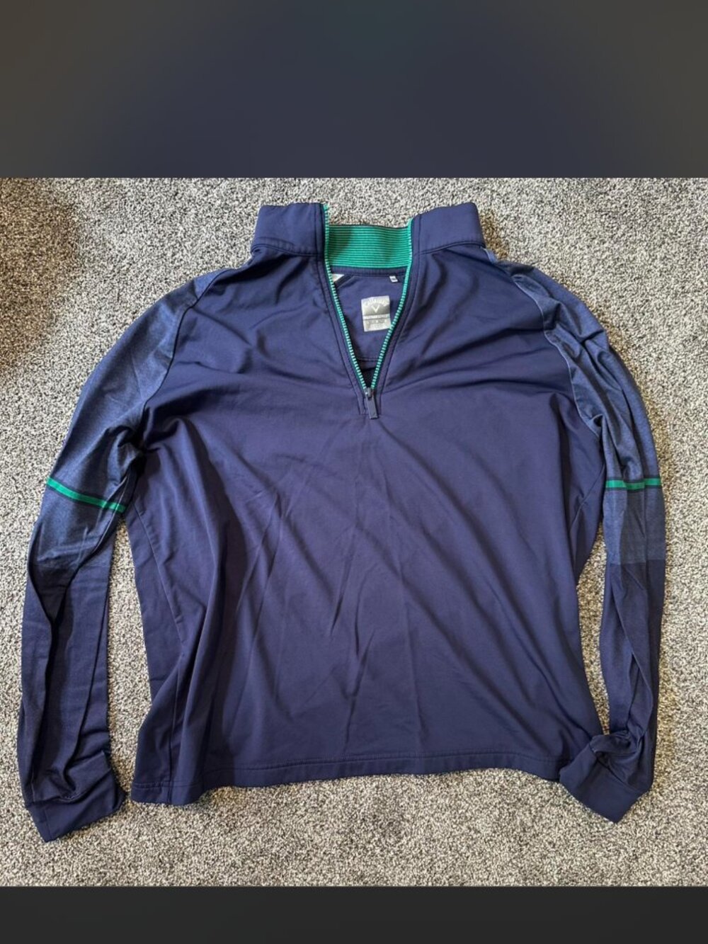 Callaway Men's Navy and Blue Jacket - M XL